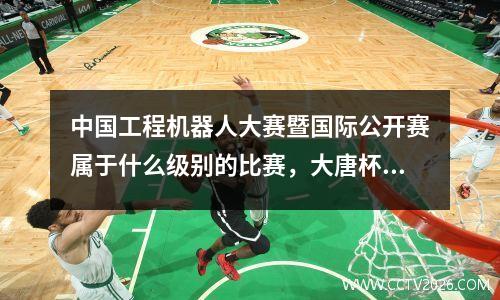 中国工程机器人大赛暨国际公开赛属于什么级别的比赛，大唐杯是什么级别的比赛