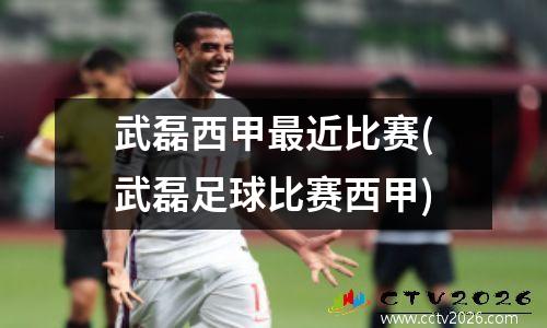 武磊西甲最近比赛(武磊足球比赛西甲)