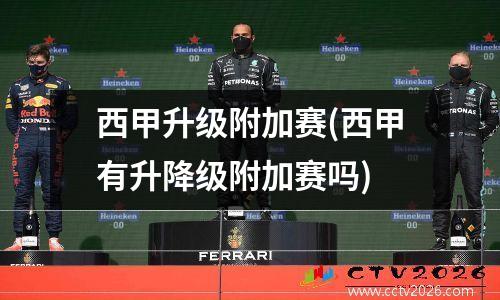 西甲升级附加赛(西甲有升降级附加赛吗)