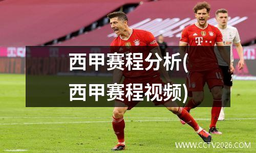 西甲赛程分析(西甲赛程视频)