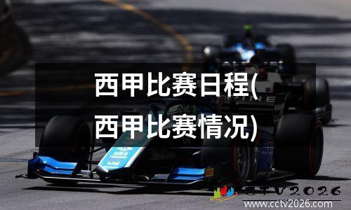 西甲比赛日程(西甲比赛情况)