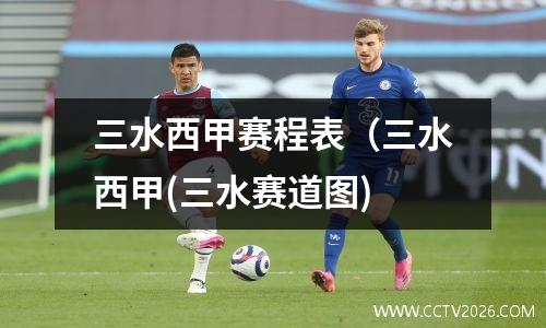 三水西甲赛程表（三水西甲(三水赛道图)
