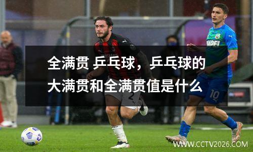 全满贯 乒乓球，乒乓球的大满贯和全满贯值是什么