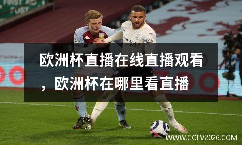 欧洲杯直播在线直播观看，欧洲杯在哪里看直播