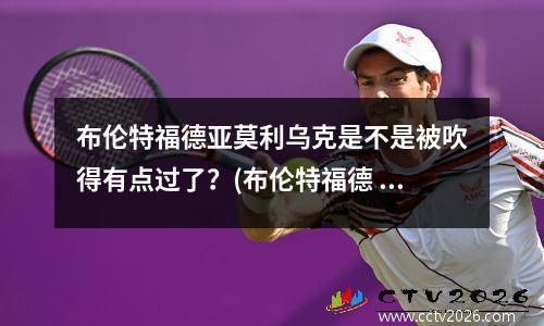 布伦特福德亚莫利乌克是不是被吹得有点过了？(布伦特福德 老板)