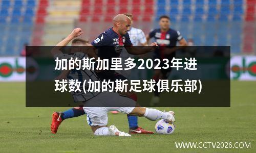 加的斯加里多2023年进球数(加的斯足球俱乐部)