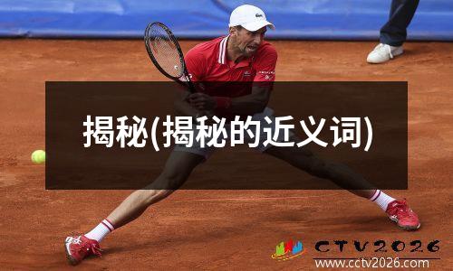 揭秘(揭秘的近义词)