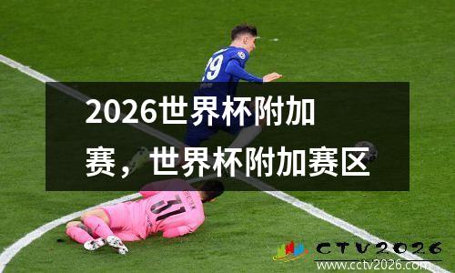 2026世界杯附加赛，世界杯附加赛区