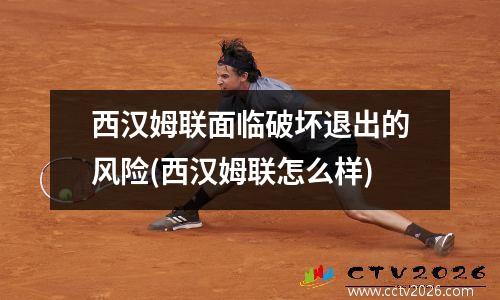 西汉姆联面临破坏退出的风险(西汉姆联怎么样)