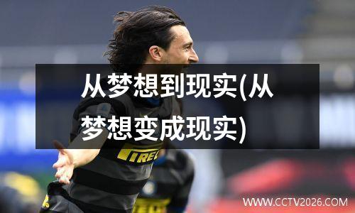 从梦想到现实(从梦想变成现实)