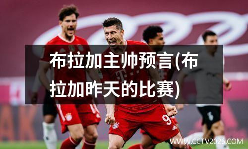 布拉加主帅预言(布拉加昨天的比赛)