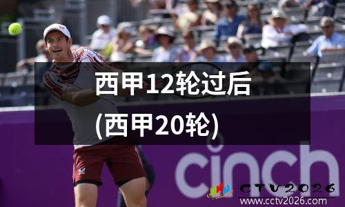 西甲12轮过后(西甲20轮)