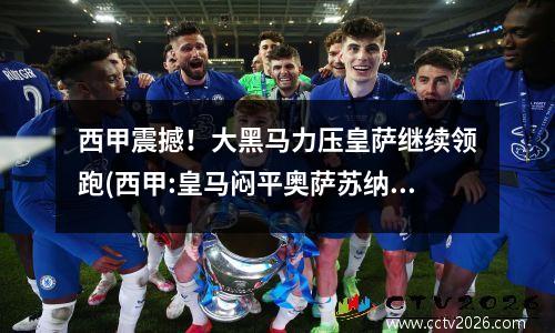 西甲震撼！大黑马力压皇萨继续领跑(西甲:皇马闷平奥萨苏纳暂时登顶)