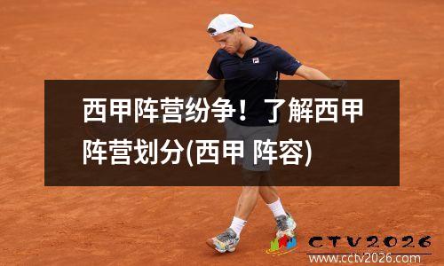 西甲阵营纷争！了解西甲阵营划分(西甲 阵容)