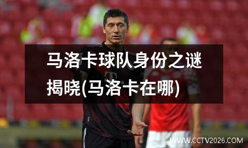马洛卡球队身份之谜揭晓(马洛卡在哪)