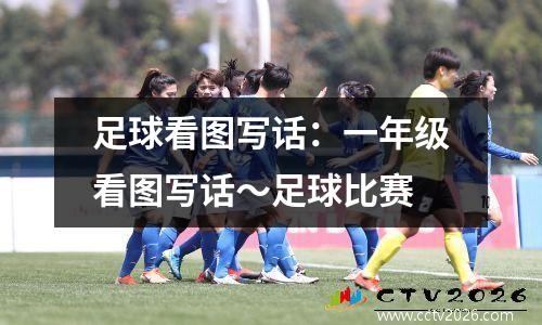 足球看图写话：一年级看图写话～足球比赛