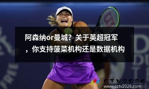 阿森纳or曼城？关于英超冠军，你支持菠菜机构还是数据机构