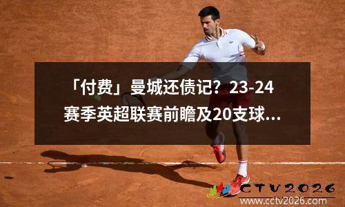 「付费」曼城还债记？23-24赛季英超联赛前瞻及20支球队巡礼