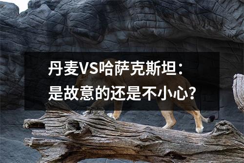 丹麦VS哈萨克斯坦：是故意的还是不小心？