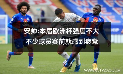 安帅:本届欧洲杯强度不大 不少球员赛前就感到疲惫