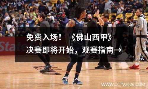 免费入场！ 《佛山西甲》决赛即将开始，观赛指南→
