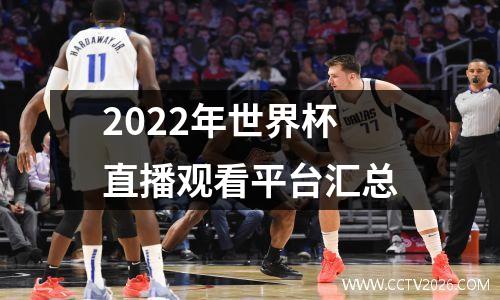 2022年世界杯直播观看平台汇总