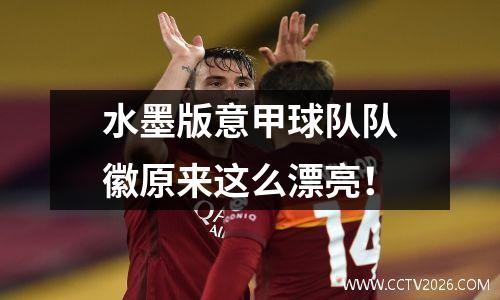 水墨版意甲球队队徽原来这么漂亮！