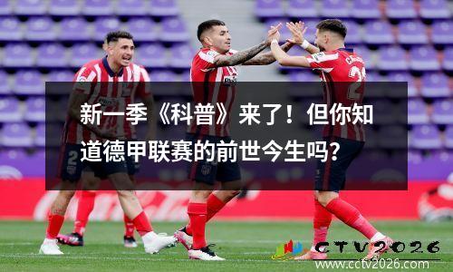 新一季《科普》来了！但你知道德甲联赛的前世今生吗？