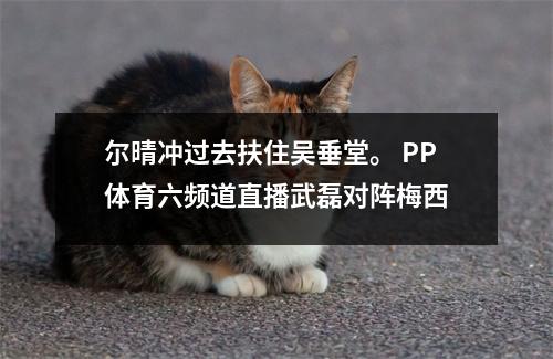 尔晴冲过去扶住吴垂堂。 PP体育六频道直播武磊对阵梅西