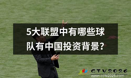 5大联盟中有哪些球队有中国投资背景？