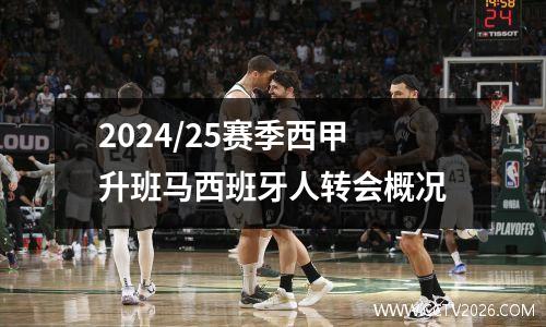 2024/25赛季西甲升班马西班牙人转会概况