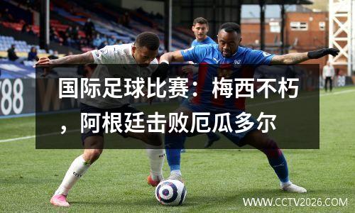 国际足球比赛：梅西不朽，阿根廷击败厄瓜多尔
