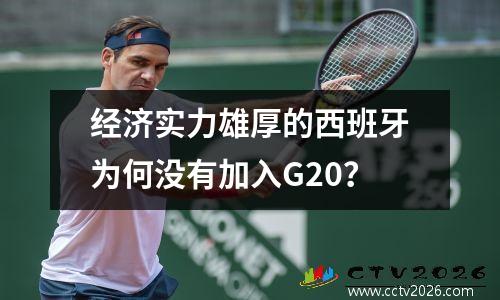 经济实力雄厚的西班牙为何没有加入G20？