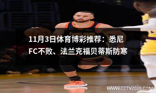 11月3日体育博彩推荐：悉尼FC不败、法兰克福贝蒂斯防寒