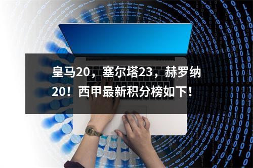 皇马20，塞尔塔23，赫罗纳20！西甲最新积分榜如下！