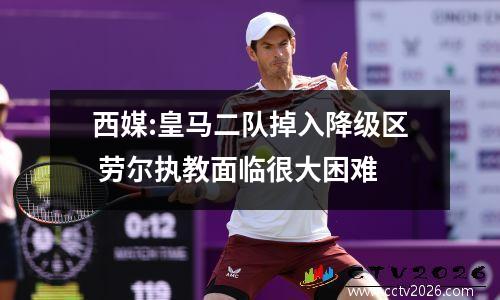 西媒:皇马二队掉入降级区 劳尔执教面临很大困难