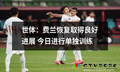 世体：费兰恢复取得良好进展 今日进行单独训练