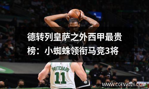 德转列皇萨之外西甲最贵榜：小蜘蛛领衔马竞3将
