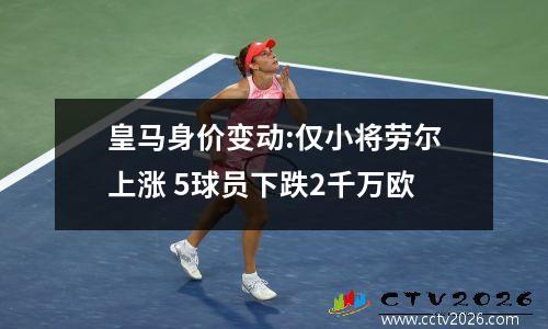 皇马身价变动:仅小将劳尔上涨 5球员下跌2千万欧
