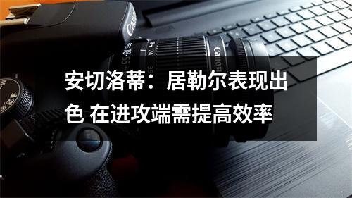 安切洛蒂：居勒尔表现出色 在进攻端需提高效率