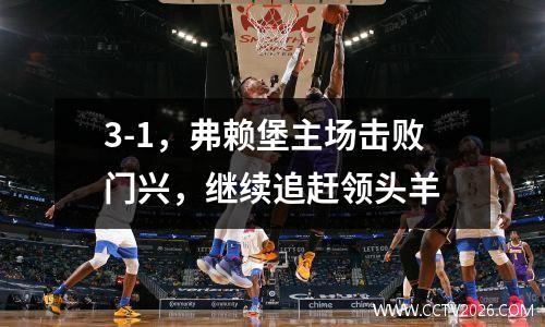 3-1，弗赖堡主场击败门兴，继续追赶领头羊
