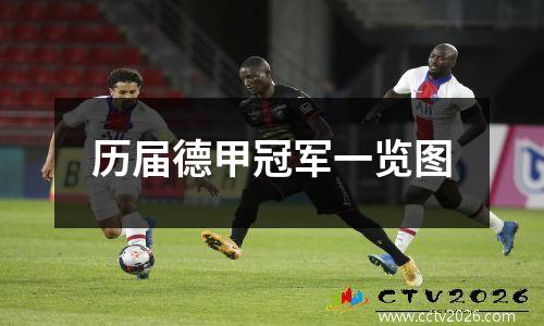 历届德甲冠军一览图