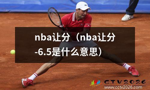 nba让分（nba让分-6.5是什么意思）