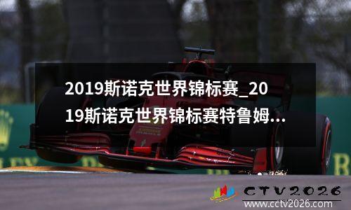 2019斯诺克世界锦标赛_2019斯诺克世界锦标赛特鲁姆普