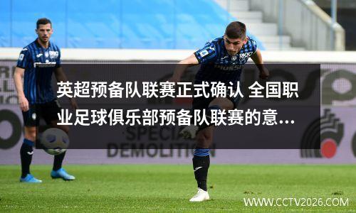 英超预备队联赛正式确认 全国职业足球俱乐部预备队联赛的意英西德四大联赛预备队联赛制度...