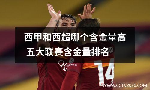 西甲和西超哪个含金量高 五大联赛含金量排名