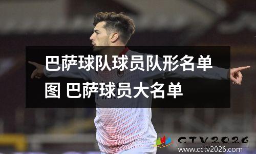 巴萨球队球员队形名单图 巴萨球员大名单
