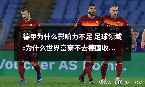 德甲为什么影响力不足 足球领域:为什么世界富豪不去德国收购德国足球俱乐部呢?像英超切尔西和...