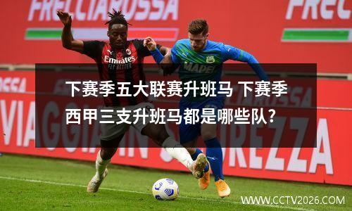 下赛季五大联赛升班马 下赛季西甲三支升班马都是哪些队?