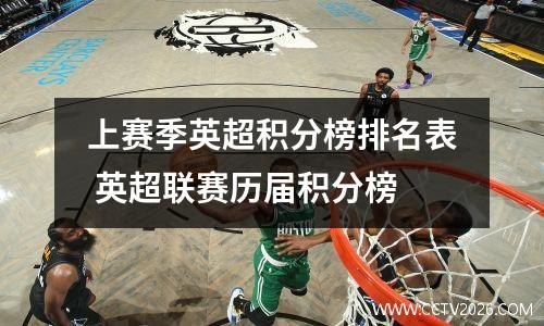 上赛季英超积分榜排名表 英超联赛历届积分榜